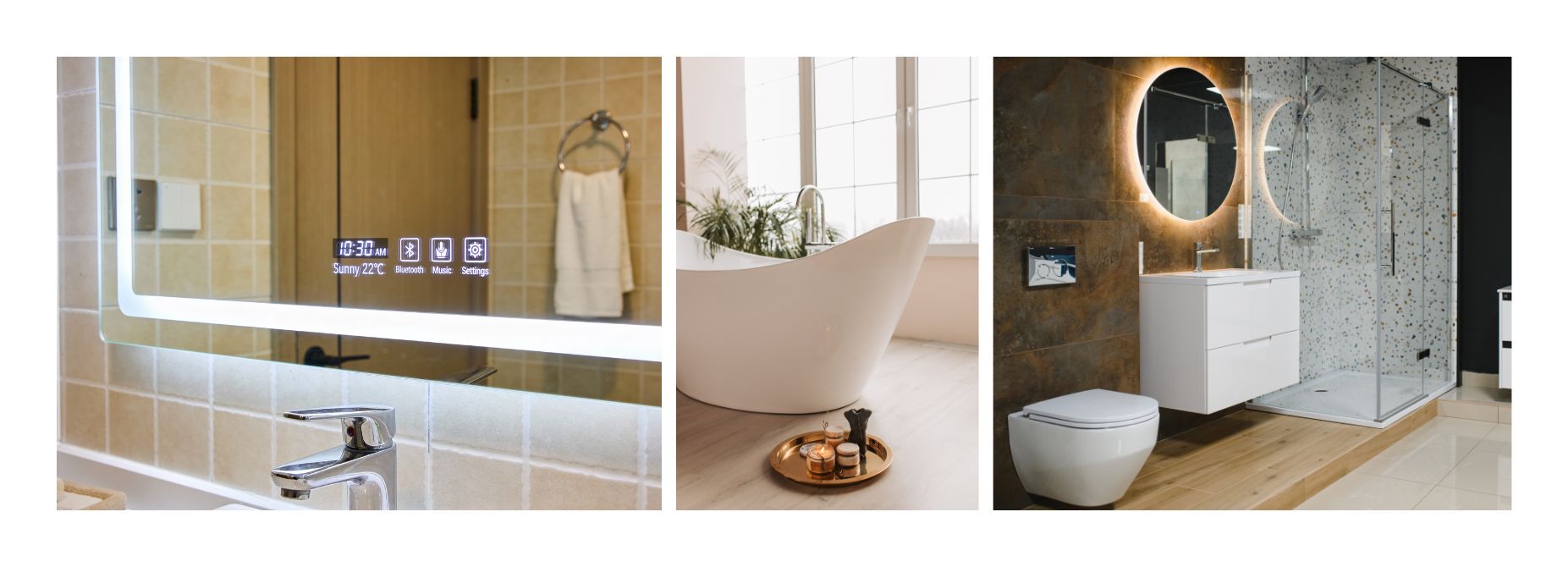 salle de bain confortable