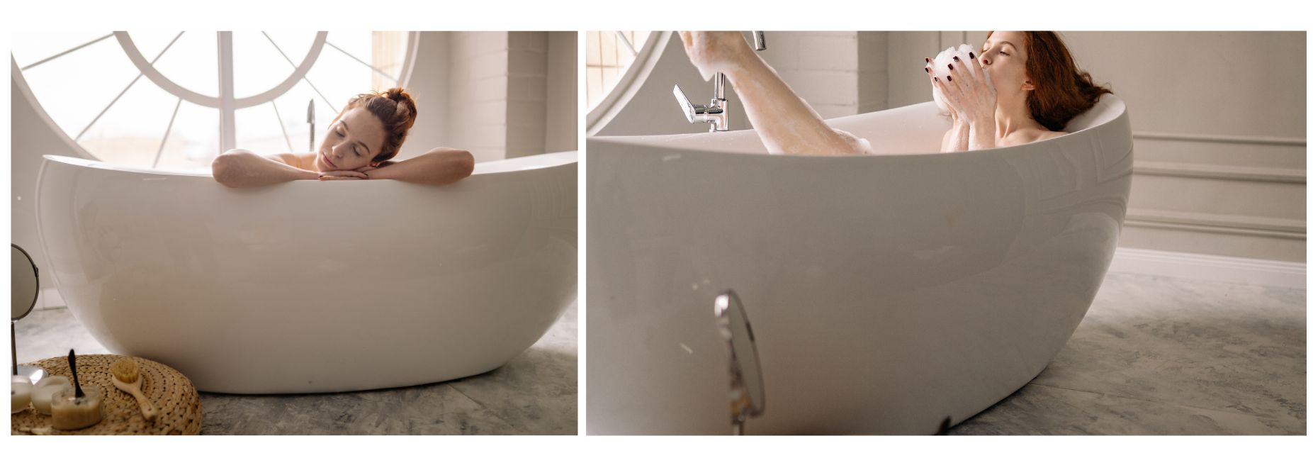 baignoire îlot détente