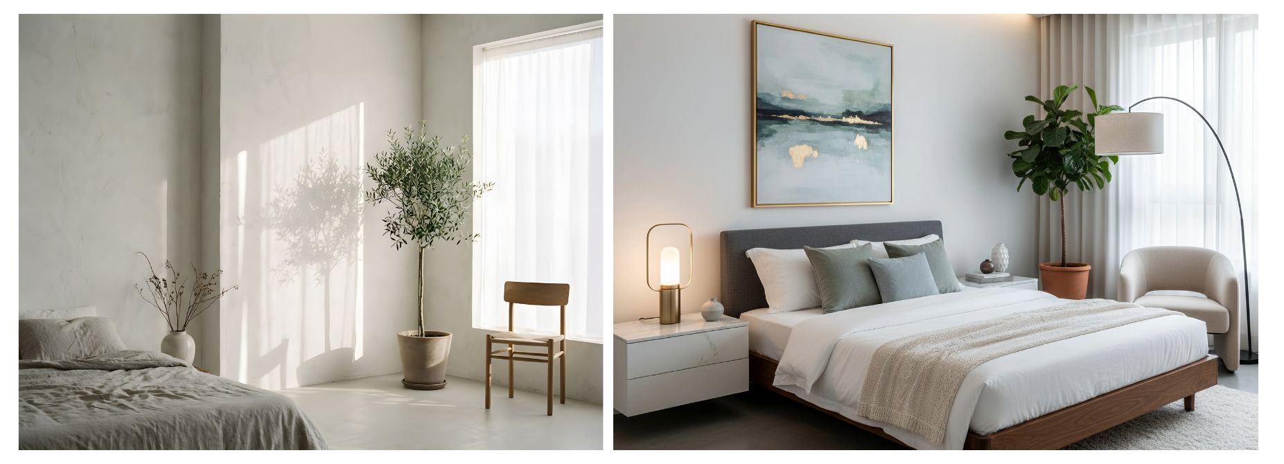 rendu esthétique et contemporain lumineux