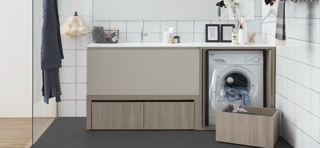 meuble machine à laver