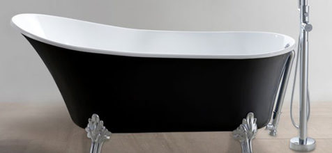 Baignoire îlot sur pied