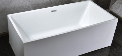 La baignoire îlot rectangulaire pour un confort quotidien