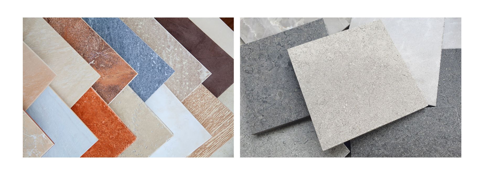 différentes couleurs de carrelage