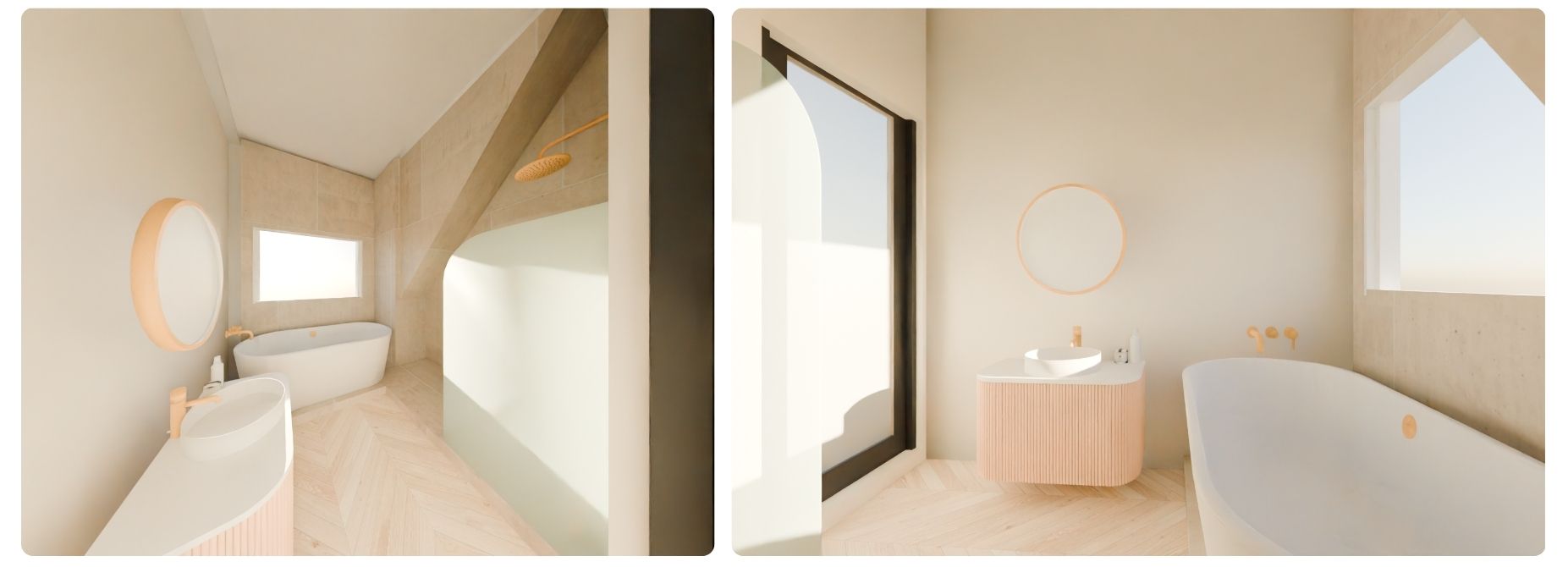 après salle de bain client