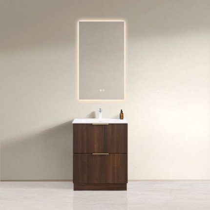 Meuble Feety Cannelé 70 vasque encastrable