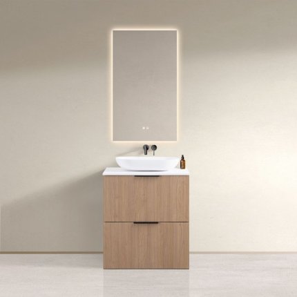 Meuble Feety Cannelé 70 vasque à poser