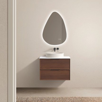 Meuble Borda Noyer vasque à poser