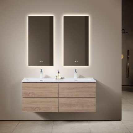 Meuble Alia double vasque encastrable