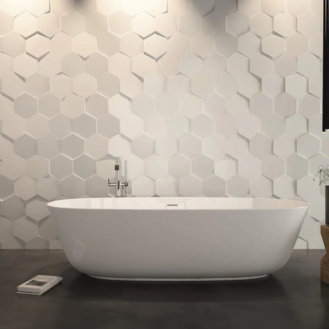 Hexa Blanc 3D