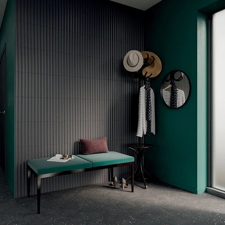 Stripes Graphite mat