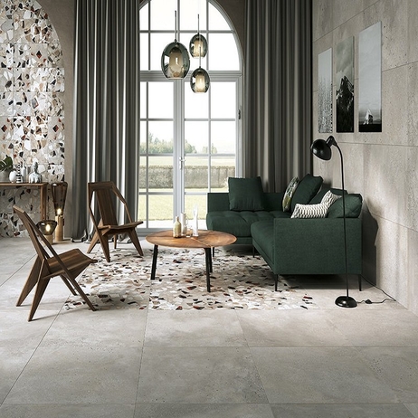 Carrelage terazzo 