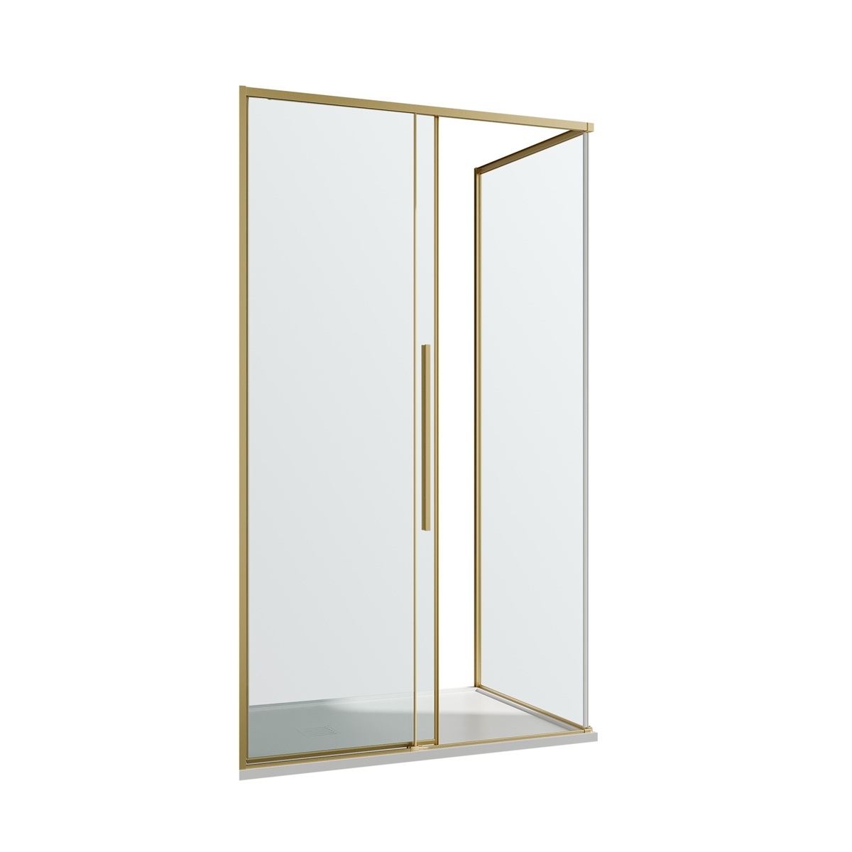 Slimline dorée en angle 