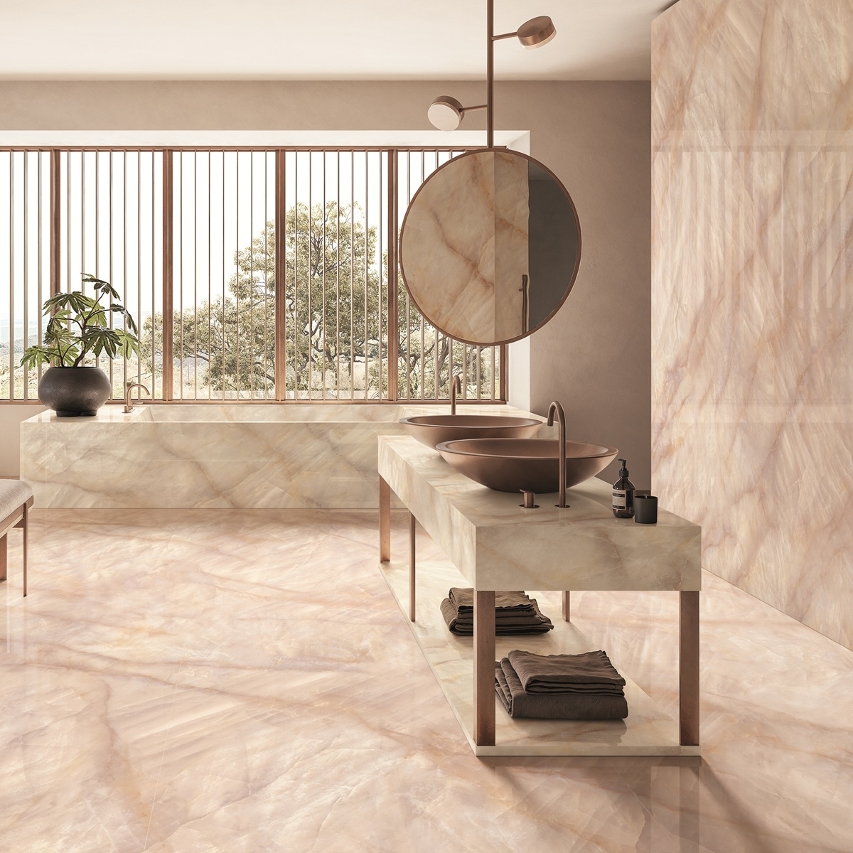 Carrelage Sol Tele Di Marmo Crystal Extra Pink