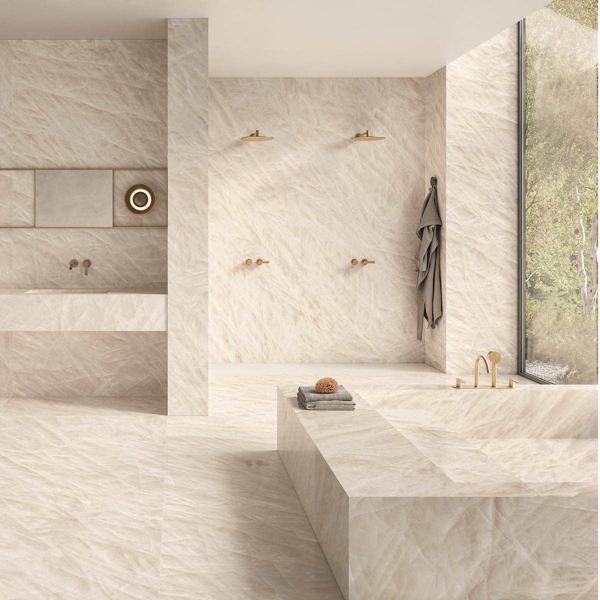 Carrelage ceramica Tele Di Marmo Crystal Vitrum White