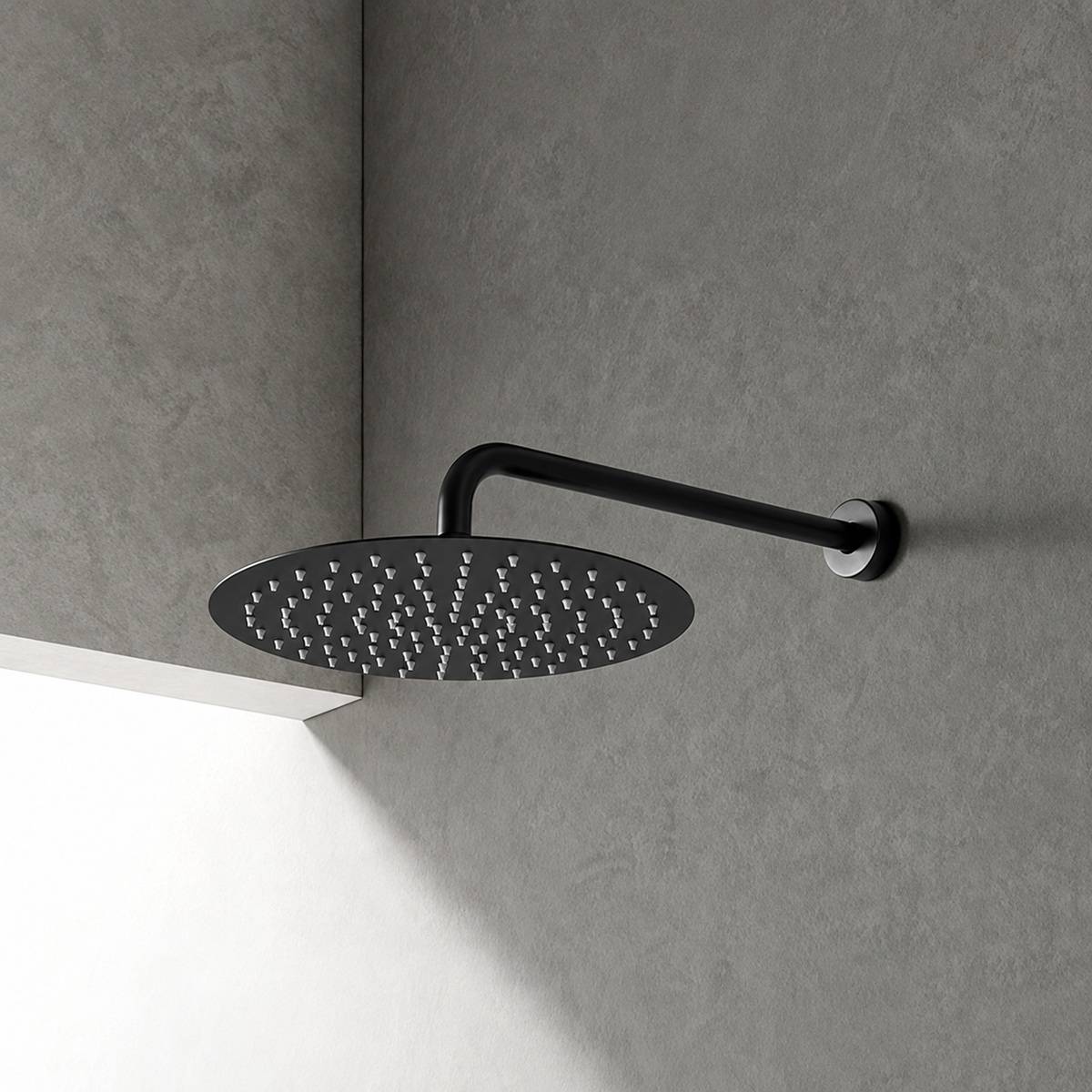 Mitigeur de douche encastrable noir mat