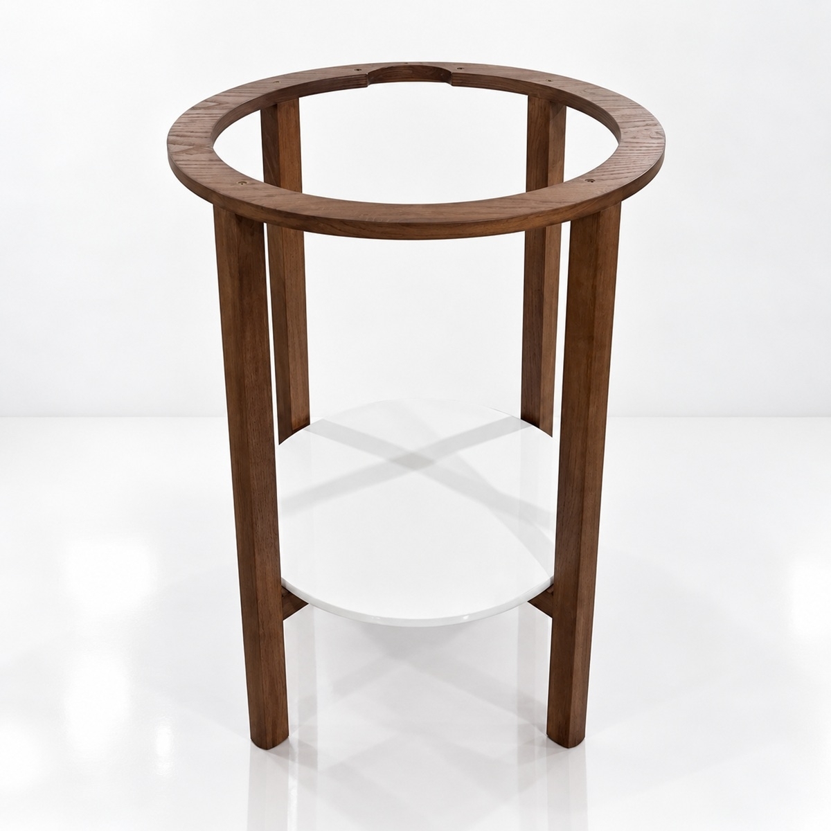 Meuble sous vasque skand noyer