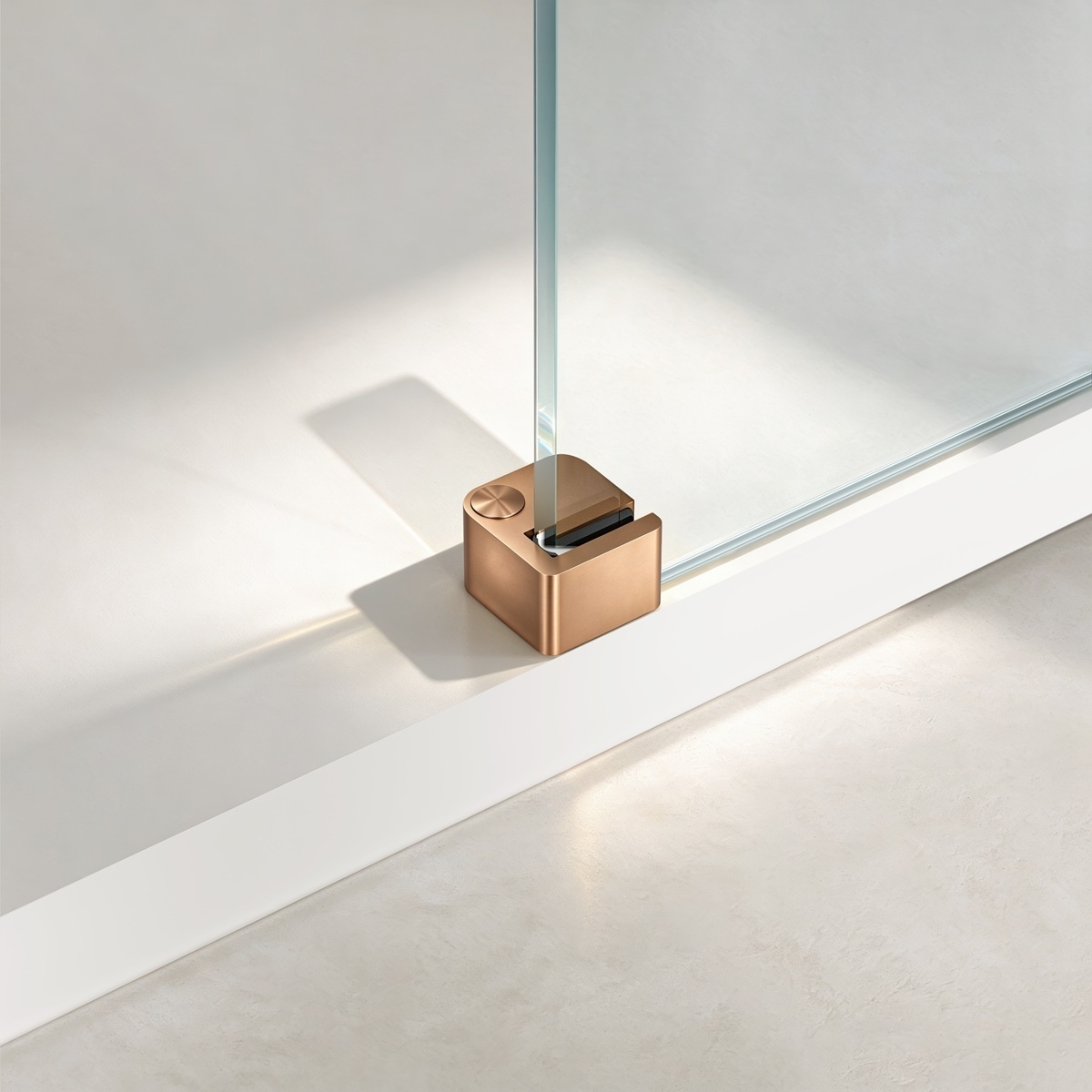 Zoom sur pied de fixation