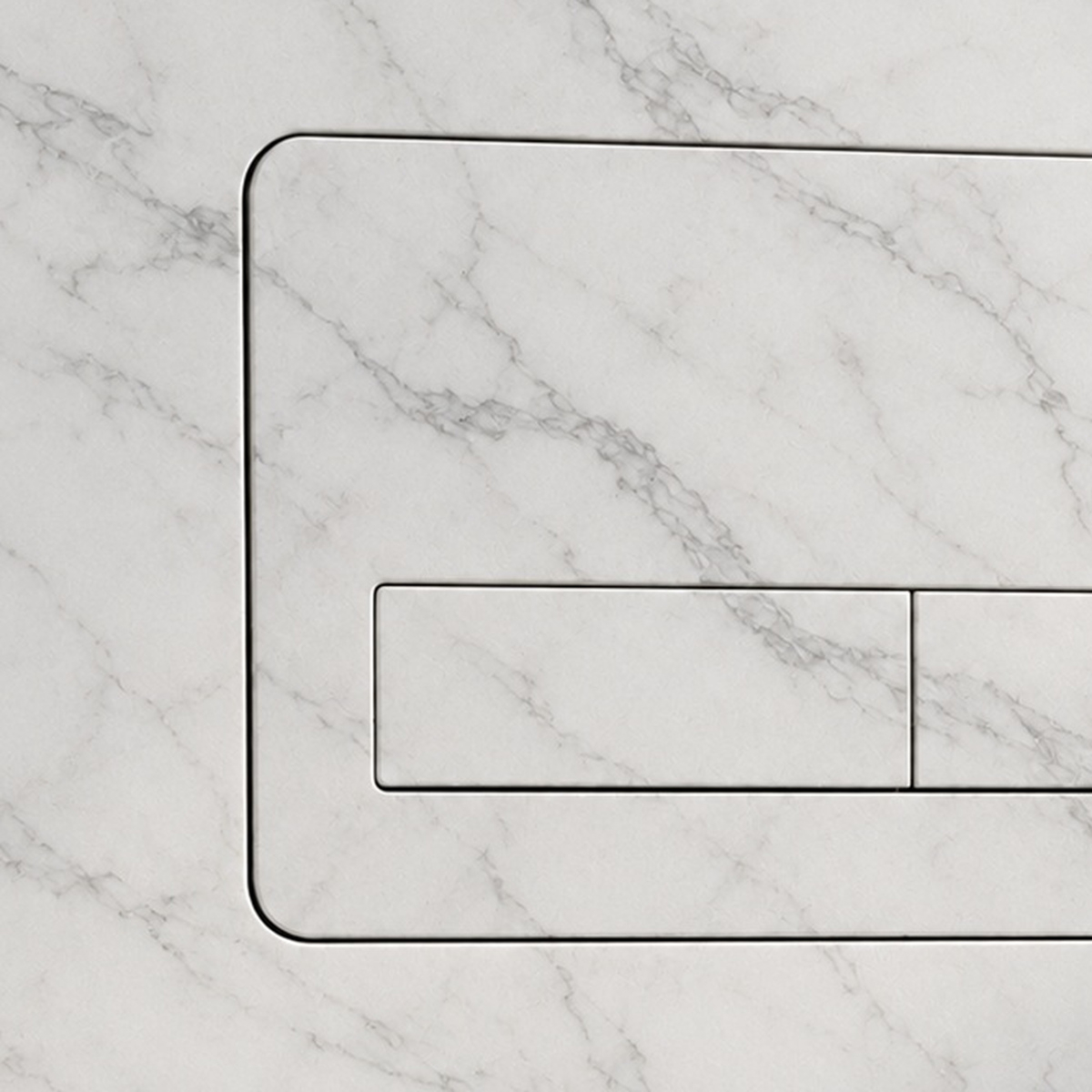 Zoom plaque marbre blanc original