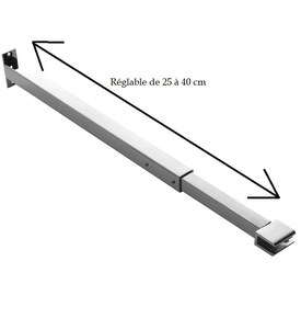 Barre de renfort plafond découpable 25 à 40 cm ou 40 à 70 cm