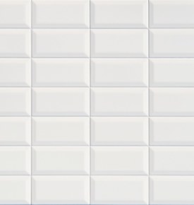 Carrelage Betonbrick Wall White Diamond Glossy