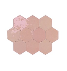 Carrelage hexagonal Zellige glossy 