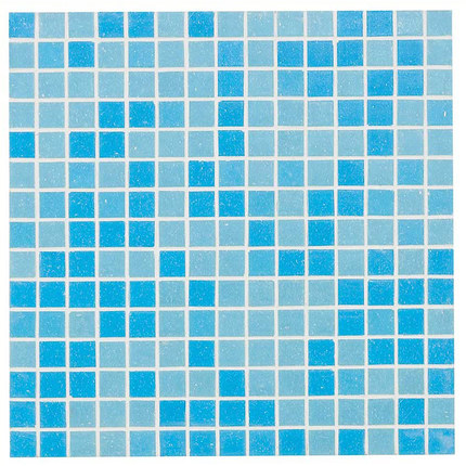 Mosaïque mix bleu turquoise