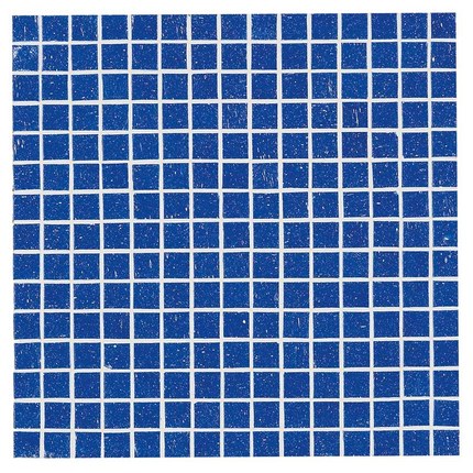 Mosaïque unie Bleu