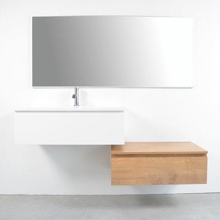 Meuble Sheda 90 cm et meuble bas 80 cm