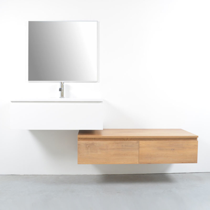 Meuble Sheda 90 cm et meuble bas 120 cm
