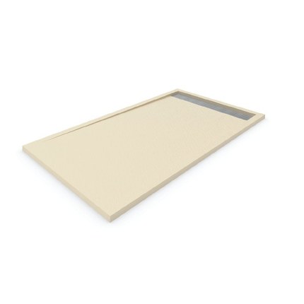 Receveur de douche Premium caniveau crème de 120 à 160 cm