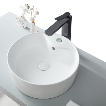 Vasque blanc brillant Hype 40 cm