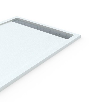 Receveur de douche Premium caniveau blanc 140x90 et 160x80