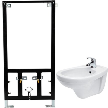 Pack bidet suspendu Delfa