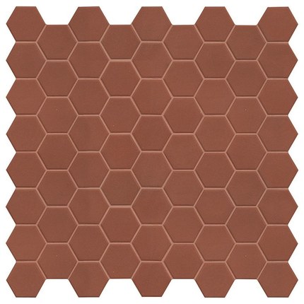 Carrelage Hexa Rusty Red Matt
