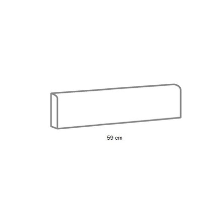 Plinthes carrelage Marmoker Bardiglio Bianco poli