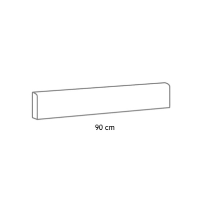 Plinthes carrelage Newood Grey Mat