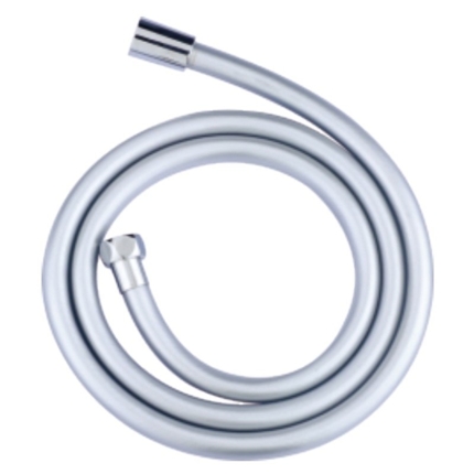 Kit avec douchette, flexible et support rond