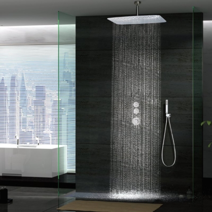 Flexible de douche argenté 150 cm