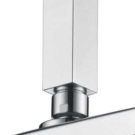 Bras plafond de douche carré 20 cm
