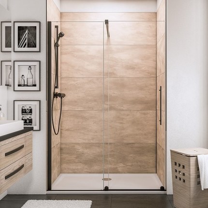 Flexible de douche noir 150 cm