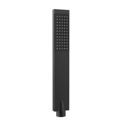 Douchette à main rectangle noire