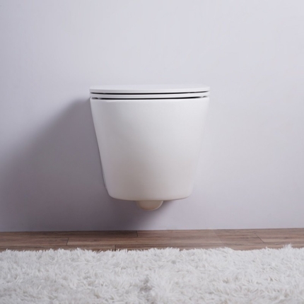 Cuvette suspendue Joy Blanche matte Rimless