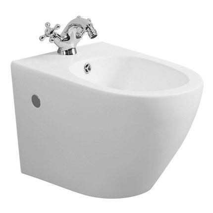 Bidet suspendu blanc mat Joy