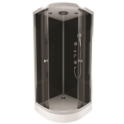 Cabine de douche Raven 1/4 cercle 90x90