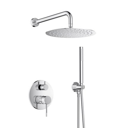 Kit de douche encastrable mécanique Slimo mural