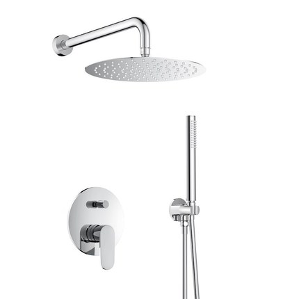Kit de douche encastrable mécanique Rodeli mural