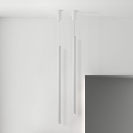 Suspension LED blanche 60 cm