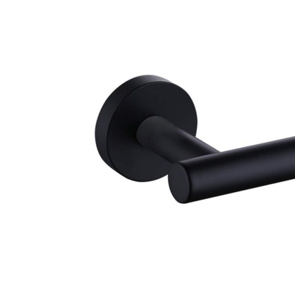 Dérouleur papier WC noir mat