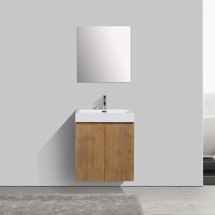 Meuble teka 60 cm chêne brut