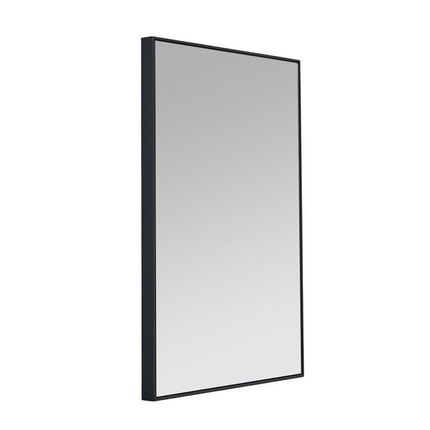 Miroir de salle de bain Atelier noir 50 cm à 180 cm